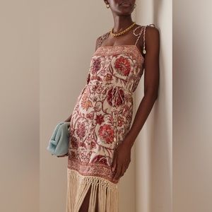 Zimmermann
Vitali Fringed Floral-Cotton Mini Dress